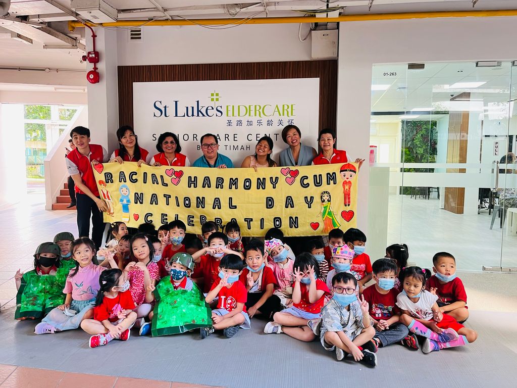 Racial Harmony Cum National Day Celebration @ St.Luke’s Elder Care #SSDB2023