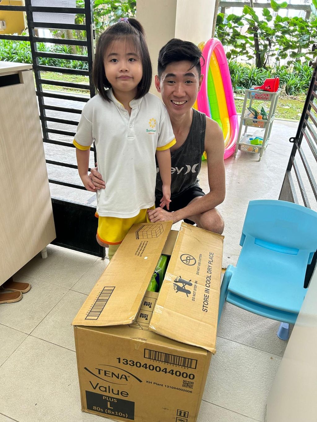 Donation of items for the Elderly at Bukit Batok Care Home by our Parents 🥰