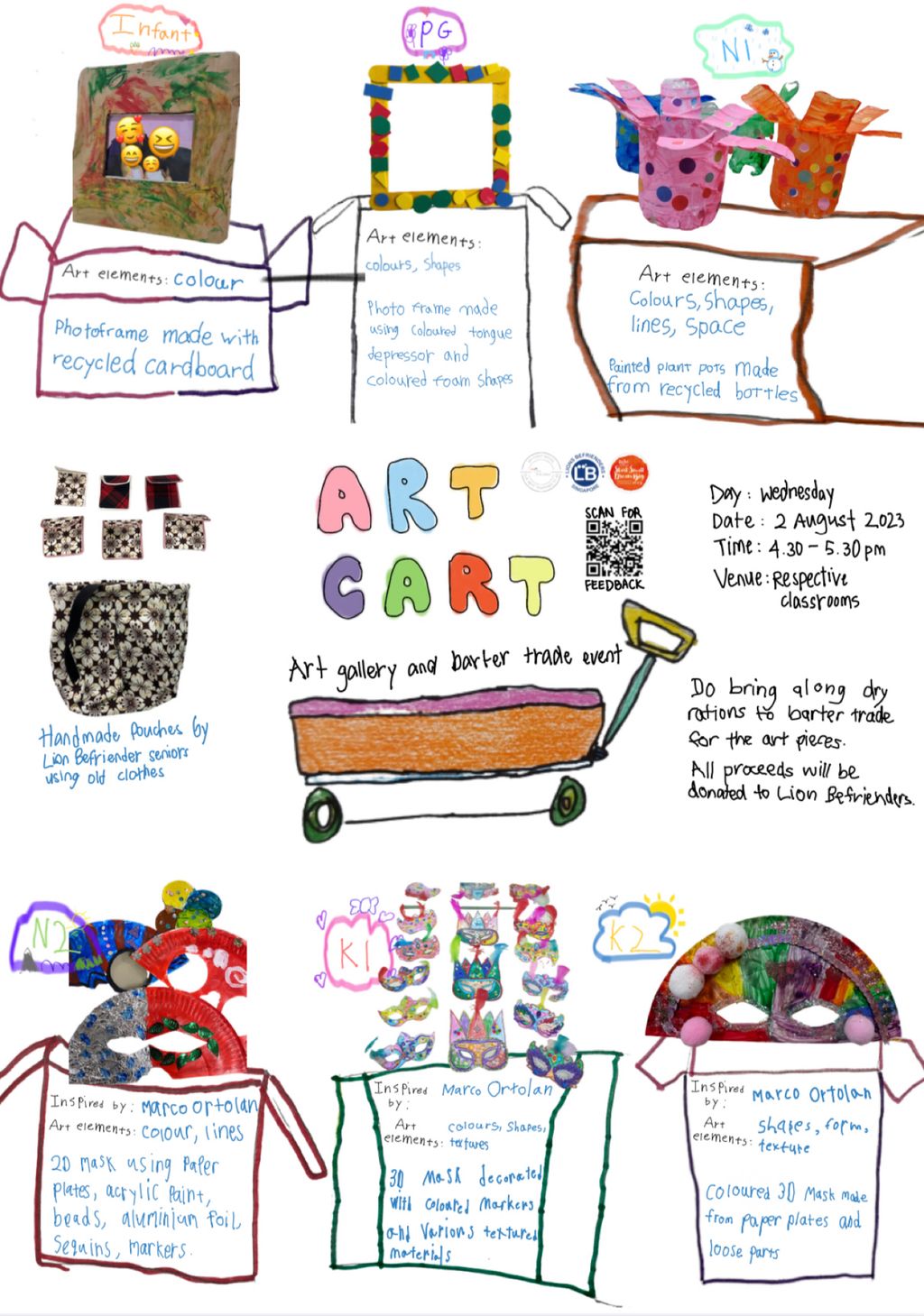 Art Cart: Art Gallery and Barter Trade event