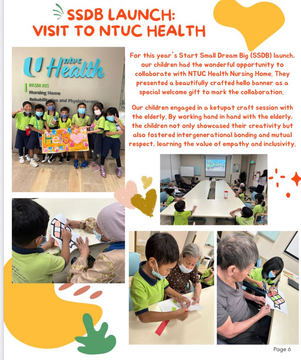 SSDB Launch - Visit to NTUC Health Nursing Home