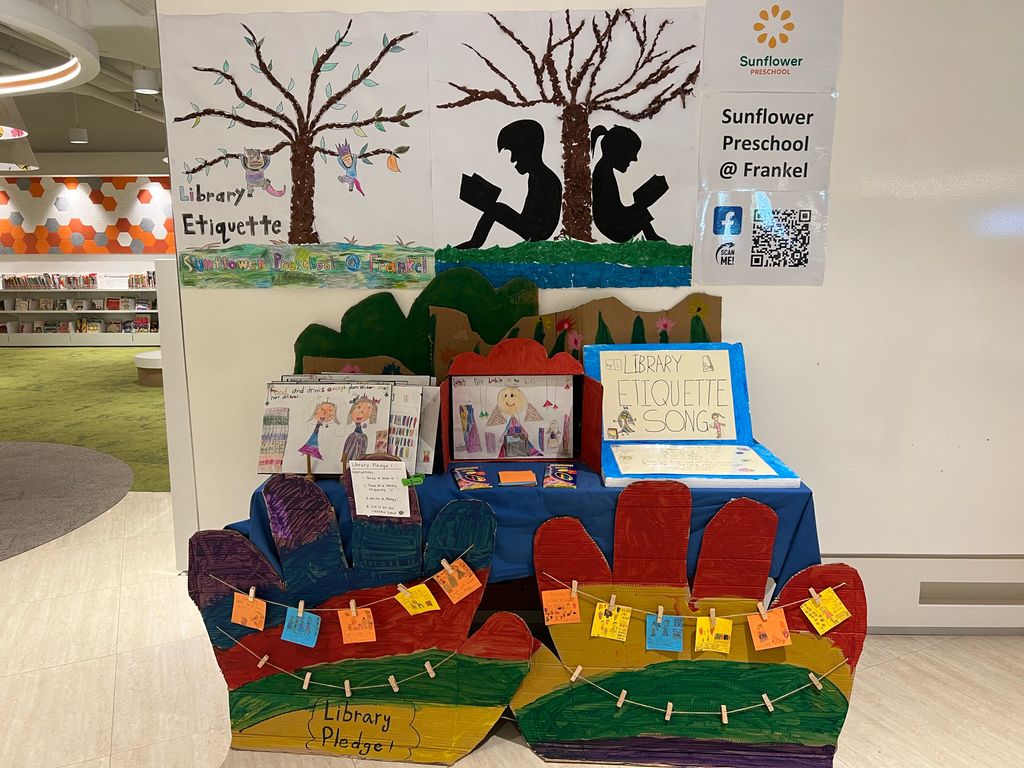 Sunflower Preschool @ Frankel SSDB 2023 Collaboration with NLB