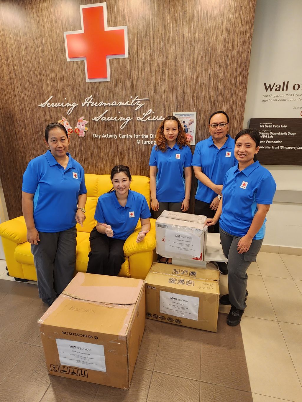 Food Donation Drive for Red Cross Day Activity Centre for the Disabled — photo 5