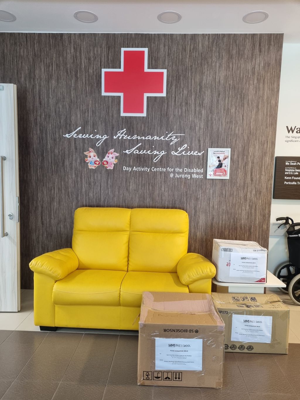 Food Donation Drive for Red Cross Day Activity Centre for the Disabled — photo 6