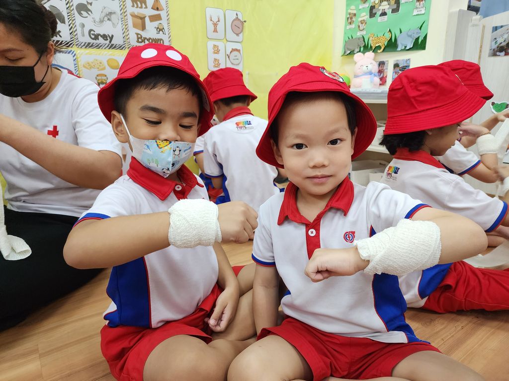 PCF Sparkletots Preschool KU341: "WE CARE" #3: SSDB 2023 Learning Simple First Aid and Showing Appreciation to My Caregivers — photo 1