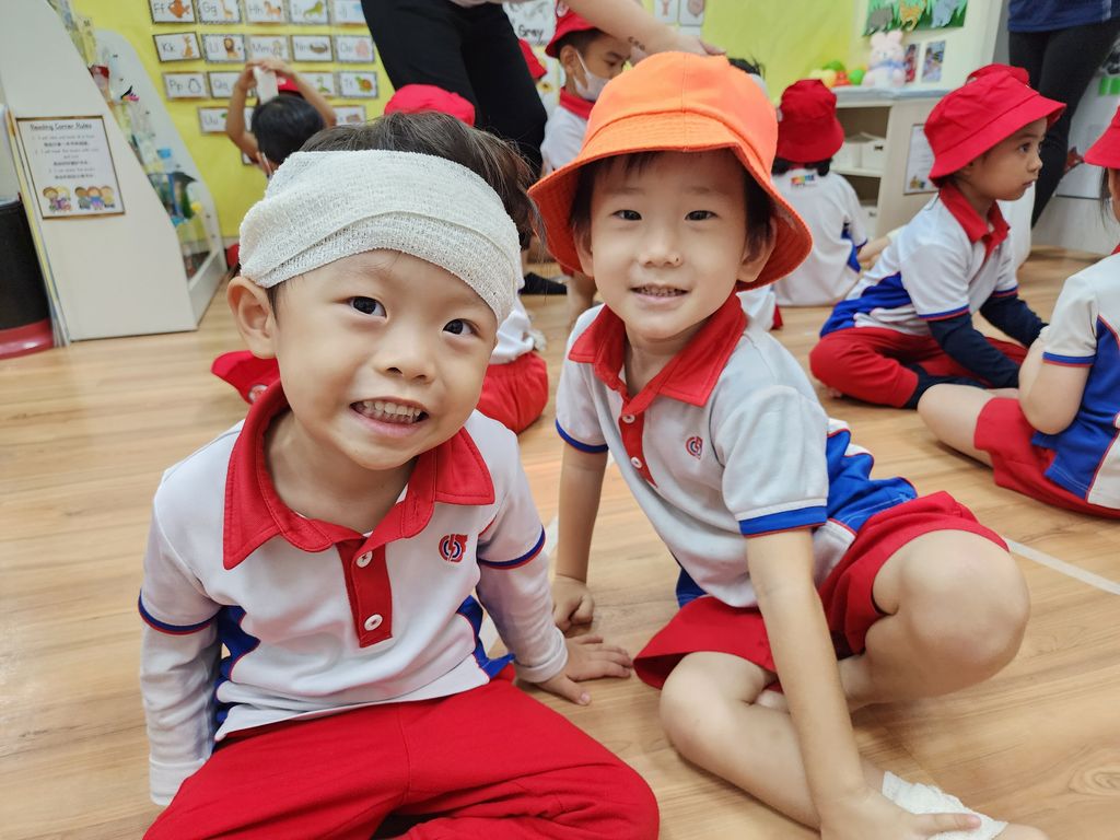 PCF Sparkletots Preschool KU341: "WE CARE" #3: SSDB 2023 Learning Simple First Aid and Showing Appreciation to My Caregivers — photo 7