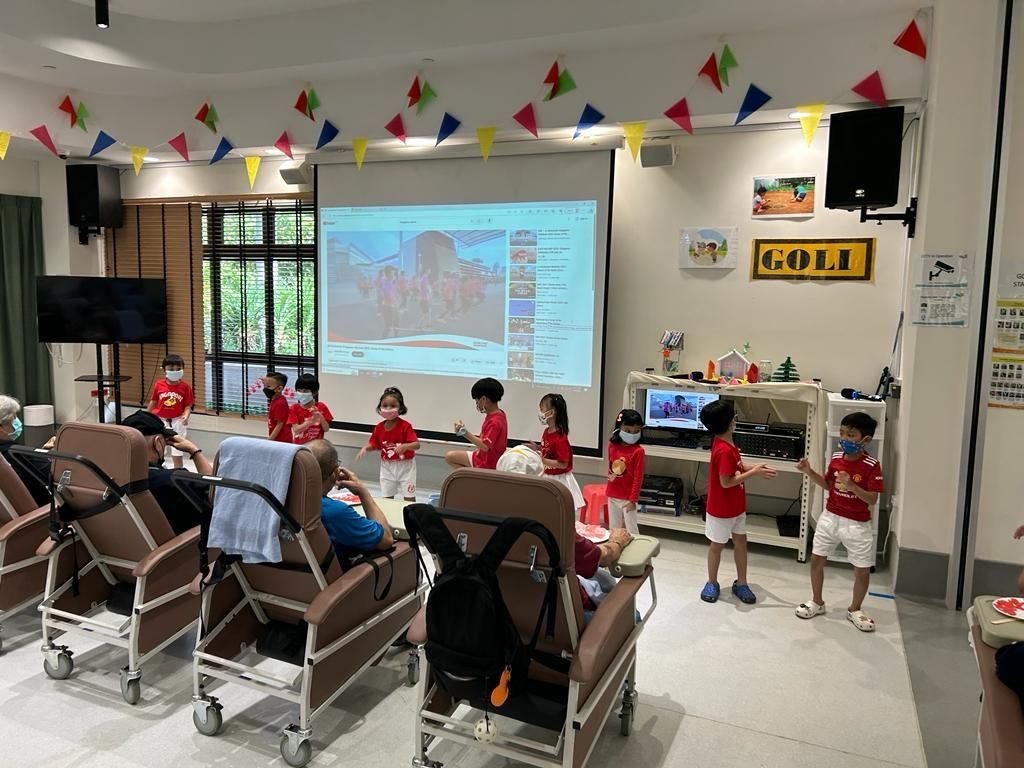 Hand In Hand, West Rock Stand to Care - Finale National Day Celebration @ Bukit Batok Home Care — photo 3