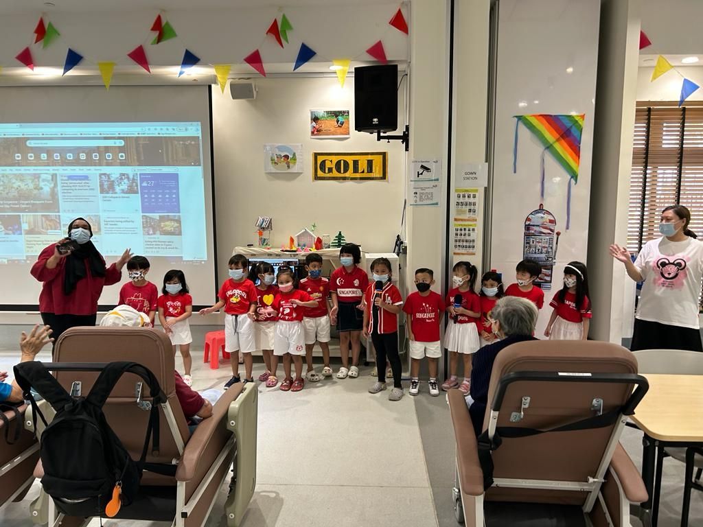 Hand In Hand, West Rock Stand to Care - Finale National Day Celebration @ Bukit Batok Home Care — photo 8