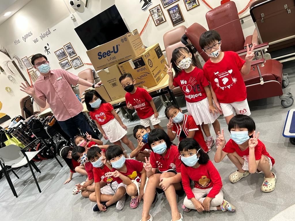 Hand In Hand, West Rock Stand to Care - Finale National Day Celebration @ Bukit Batok Home Care — photo 9
