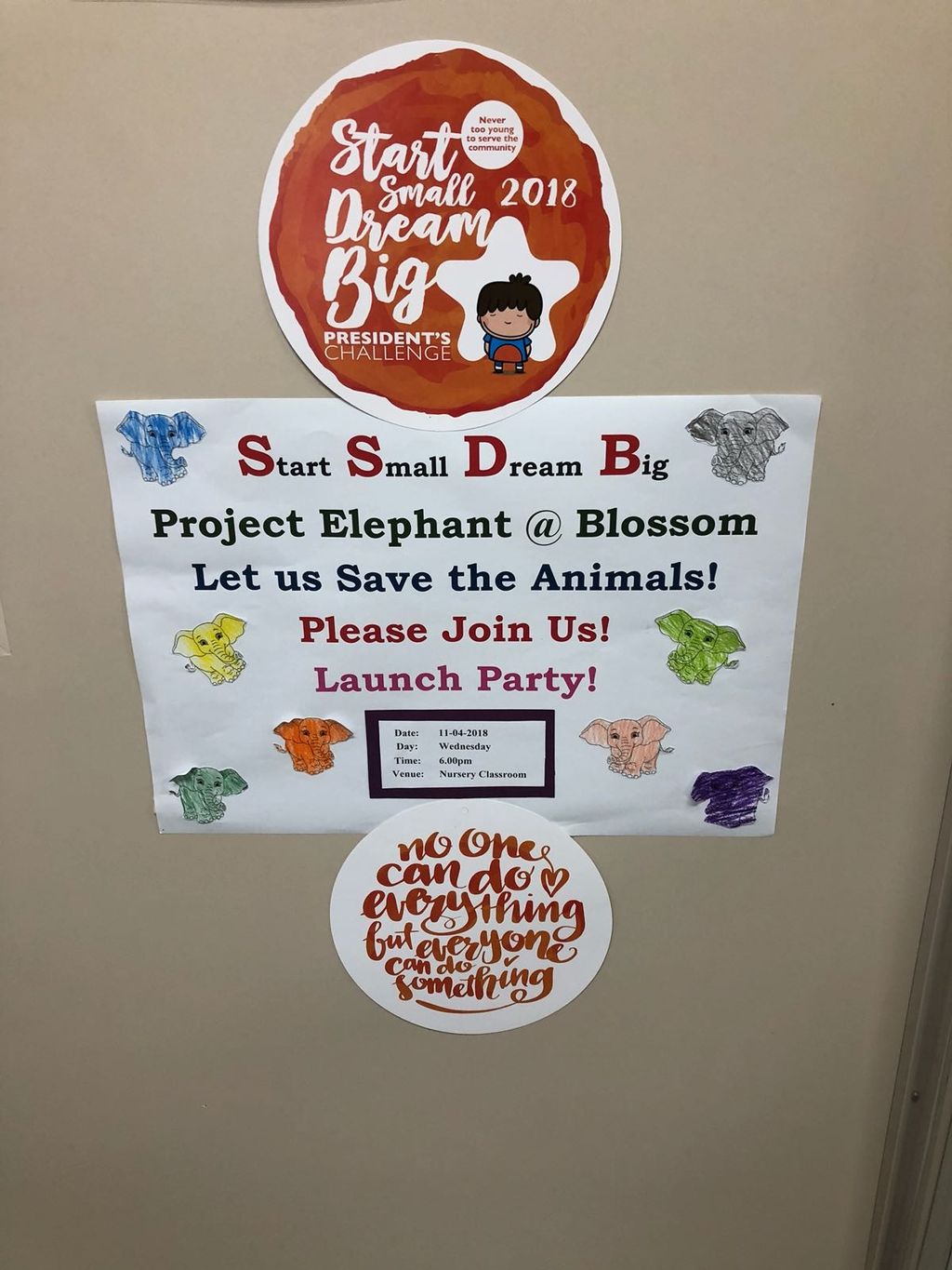 SSDB-START 2018 - Project Elephant @ Blossom