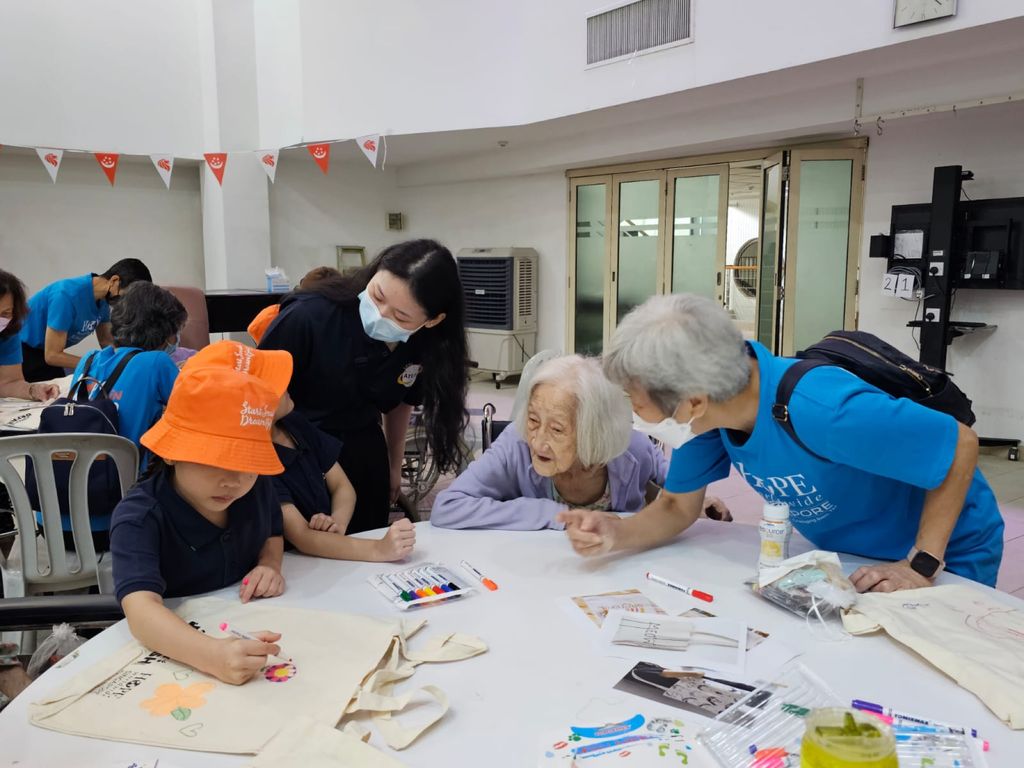 Little Heroes for the Elderly @ Ling Kuang Home — photo 3