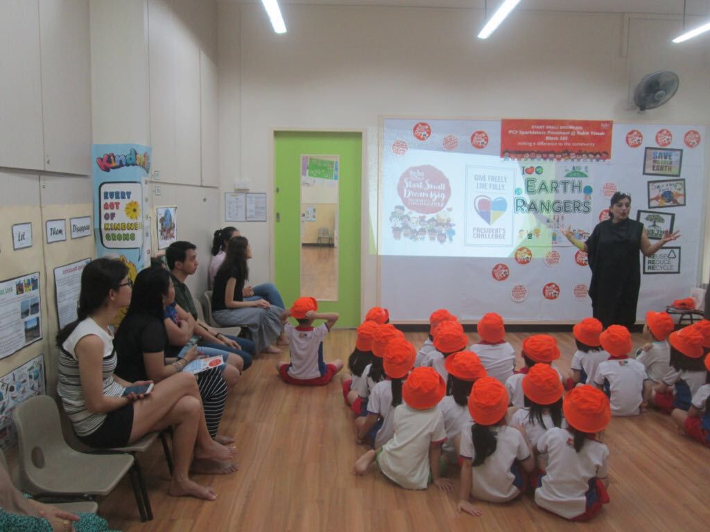 Start Small Dream Big 2018 Launch Party 'Earth Rangers' @ PCF Sparkletots Preschool at Bukit Timah Block 305/307/309 — photo 4