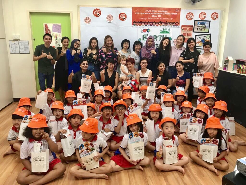 Start Small Dream Big 2018 Launch Party 'Earth Rangers' @ PCF Sparkletots Preschool at Bukit Timah Block 305/307/309 — photo 9