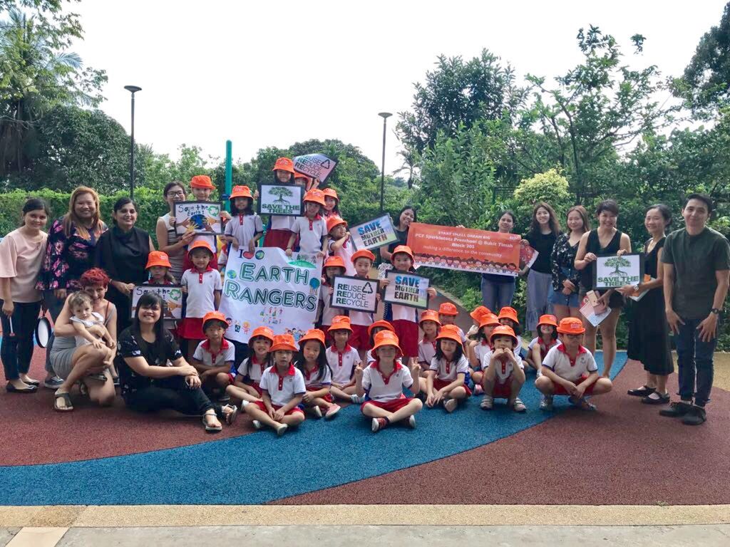 Start Small Dream Big 2018 Launch Party 'Earth Rangers' @ PCF Sparkletots Preschool at Bukit Timah Block 305/307/309 — photo 10