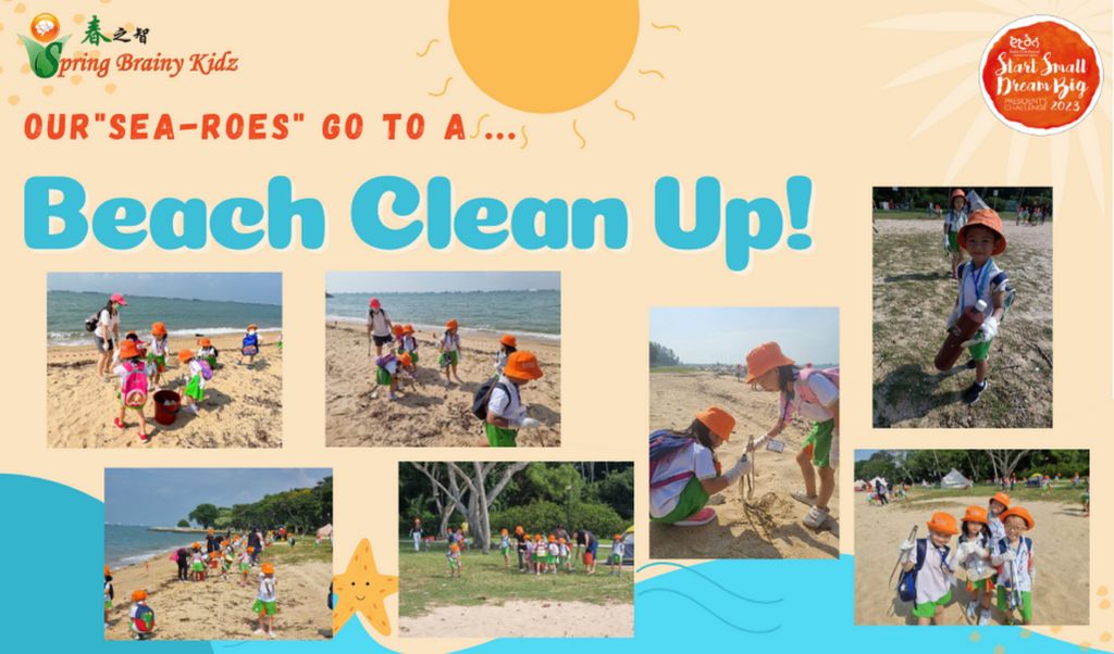 Spring Brainy Kidz Ubi Does Beach Clean Up! — photo 2