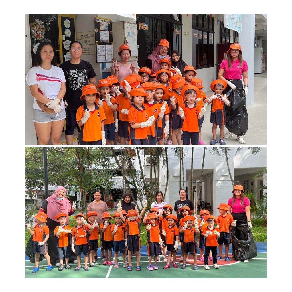 Sweetlands Childcare Woodlands 643 Pte Ltd - Litter Picking to keep clean at neighborhood — photo 5
