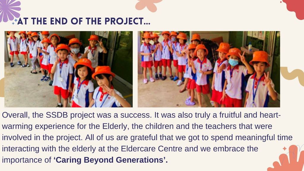 Sparkletots Preschool @Blk 470C SSDB Project 2023: "Caring Beyond Generations" — photo 1