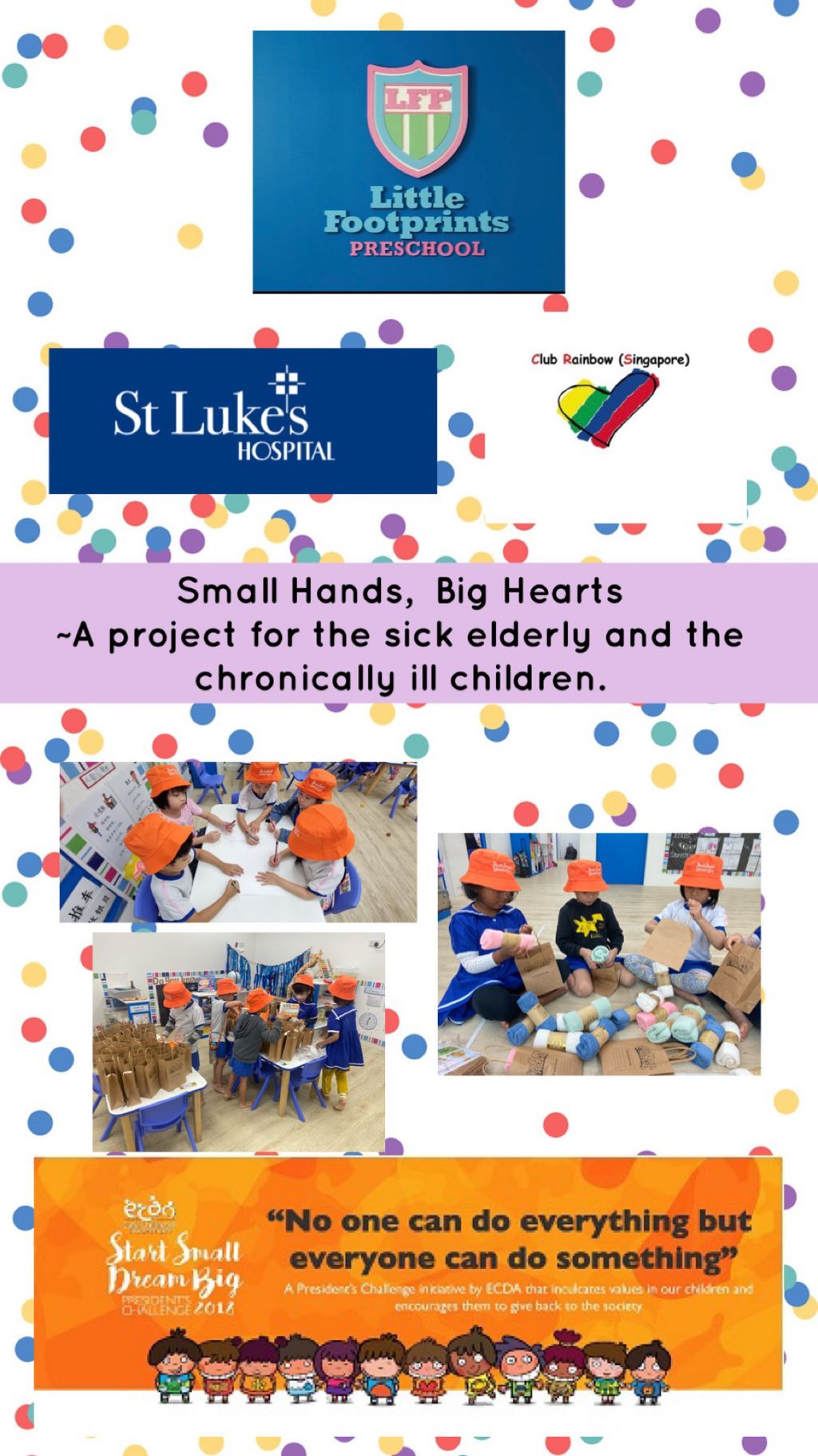 Small Hands, Big Hearts ( St Luke’s and Club Rainbow) — photo 3