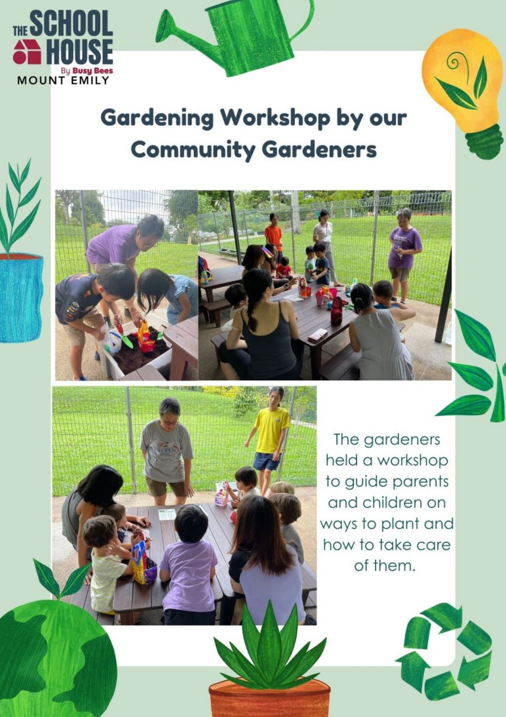 Gardening Workshop by Our Community Gardeners