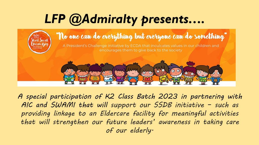 "LFP@ Admiralty and SWAMI Home for the Aged Collaboration In Fostering Inter-generational Connection" — photo 8