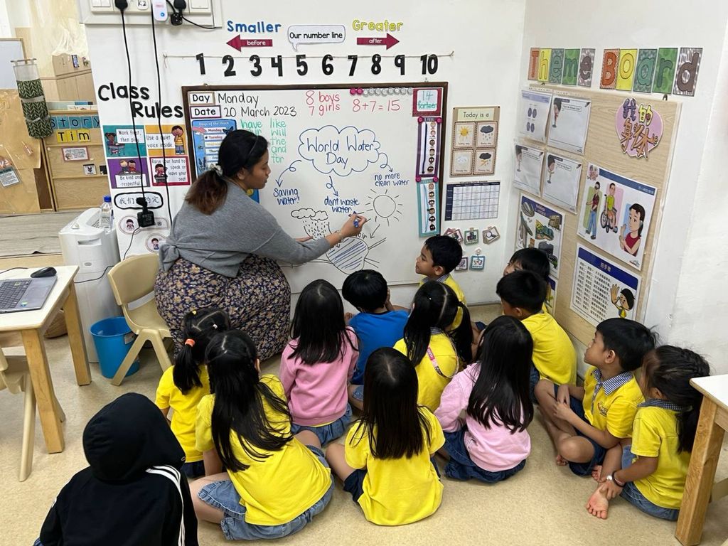 Skool4Kidz Preschool @ Sembawang Sunbreeze - SSDB 2023 - Caring for our Environment