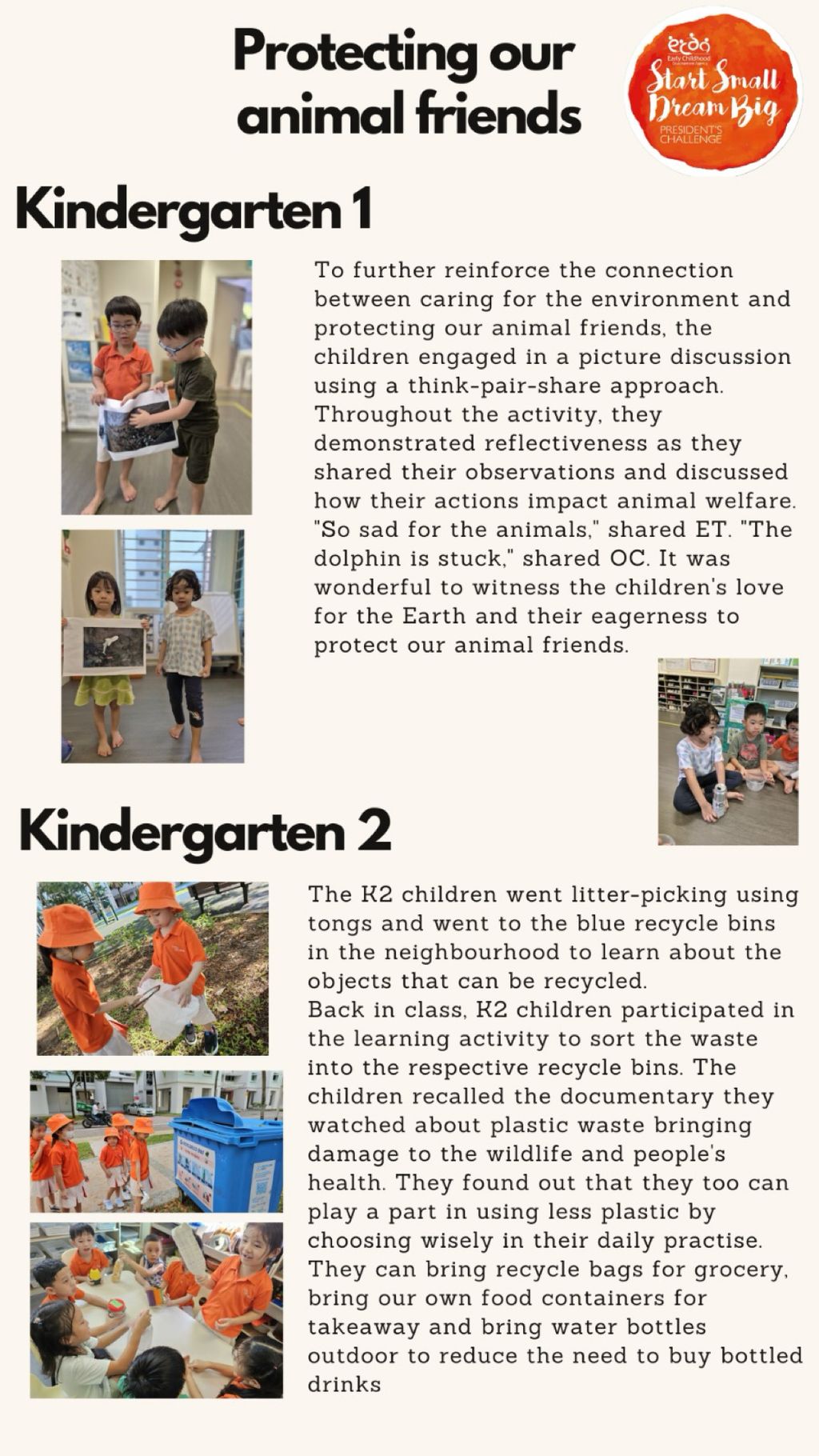 Start Small Dream Big Launch at MFS @ Blk 126A Edgedale Plains — photo 2