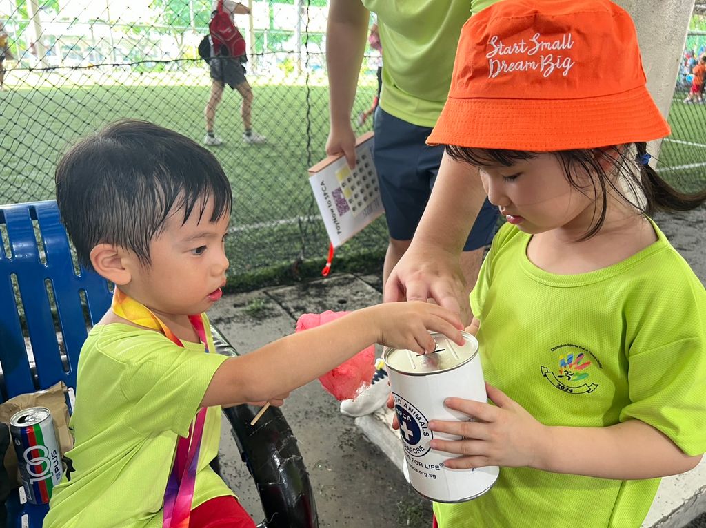 MindChamps @ YCK Sports Day: SPCA Donation and Coaster Sales — photo 6