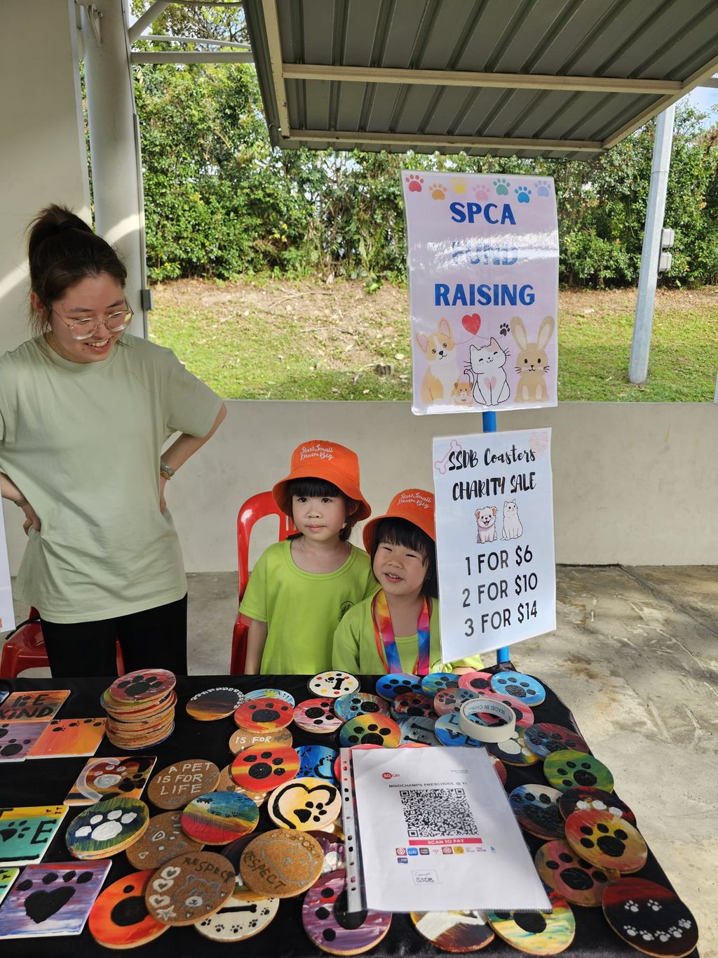 MindChamps @ YCK Sports Day: SPCA Donation and Coaster Sales — photo 3