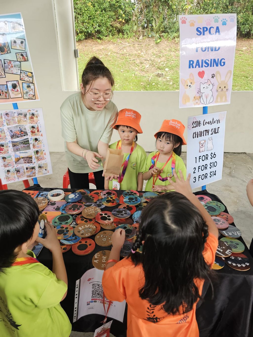 MindChamps @ YCK Sports Day: SPCA Donation and Coaster Sales — photo 6