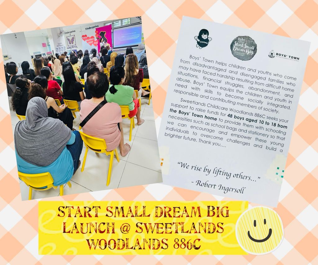Sweetlands Childcare Woodlands 886C - Every child deserves the right to education…