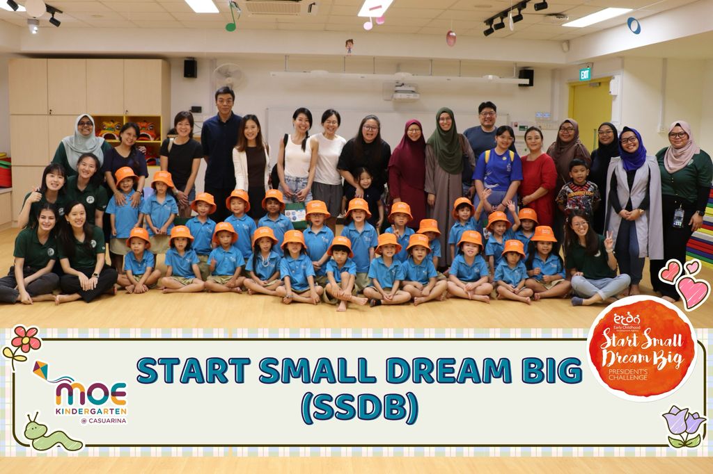 Start Small Dream Big Official Launch at MOE Kindergarten @ Casuarina!