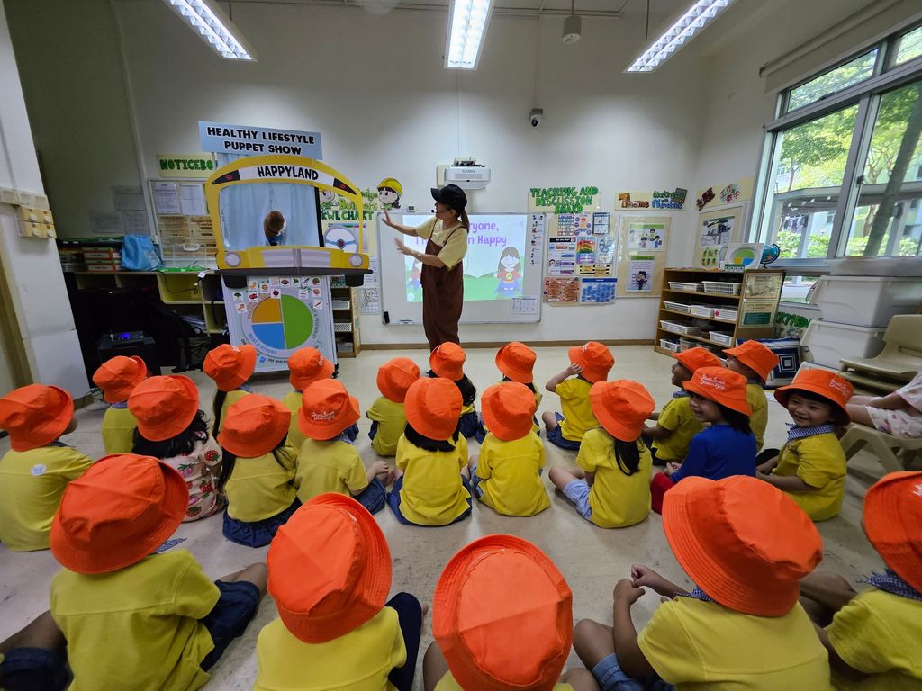 HPB Healthy Lifestyle Puppet Show & Making Healthy Riceballs
