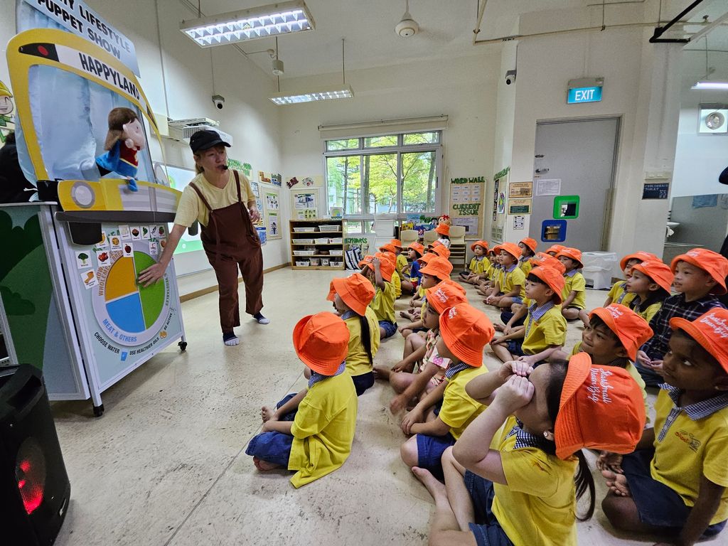 HPB Healthy Lifestyle Puppet Show & Making Healthy Riceballs — photo 4
