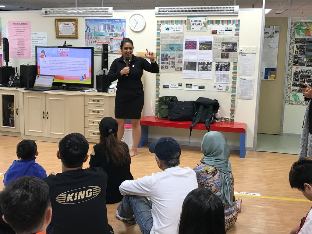 Columbia Preschool Art Exhibition and Charity Drive with Singapore Red Cross Society — photo 14