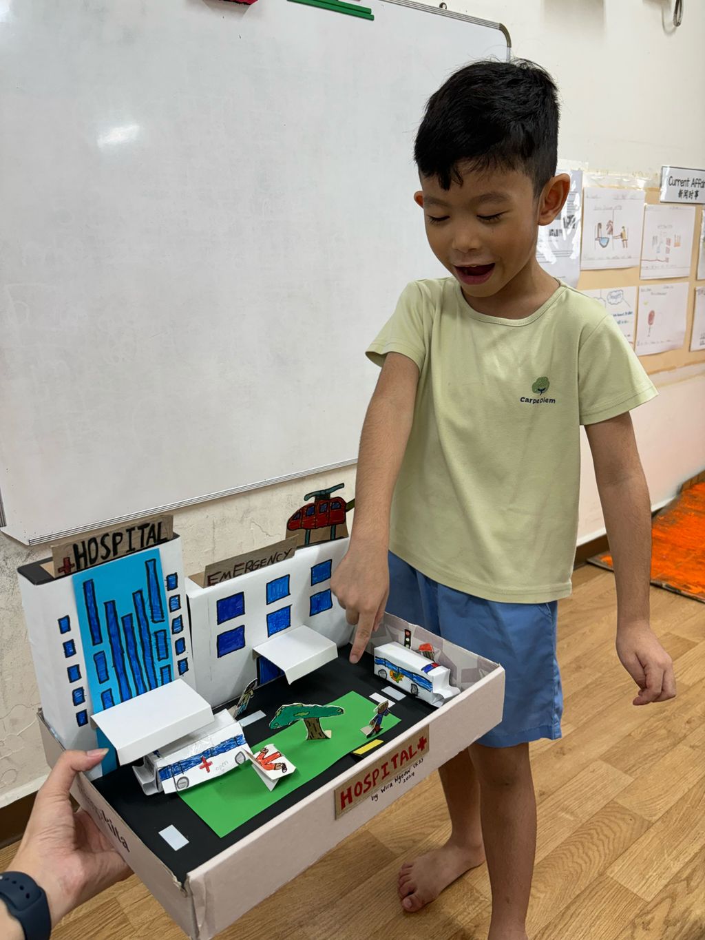 Show and Tell of take home craft