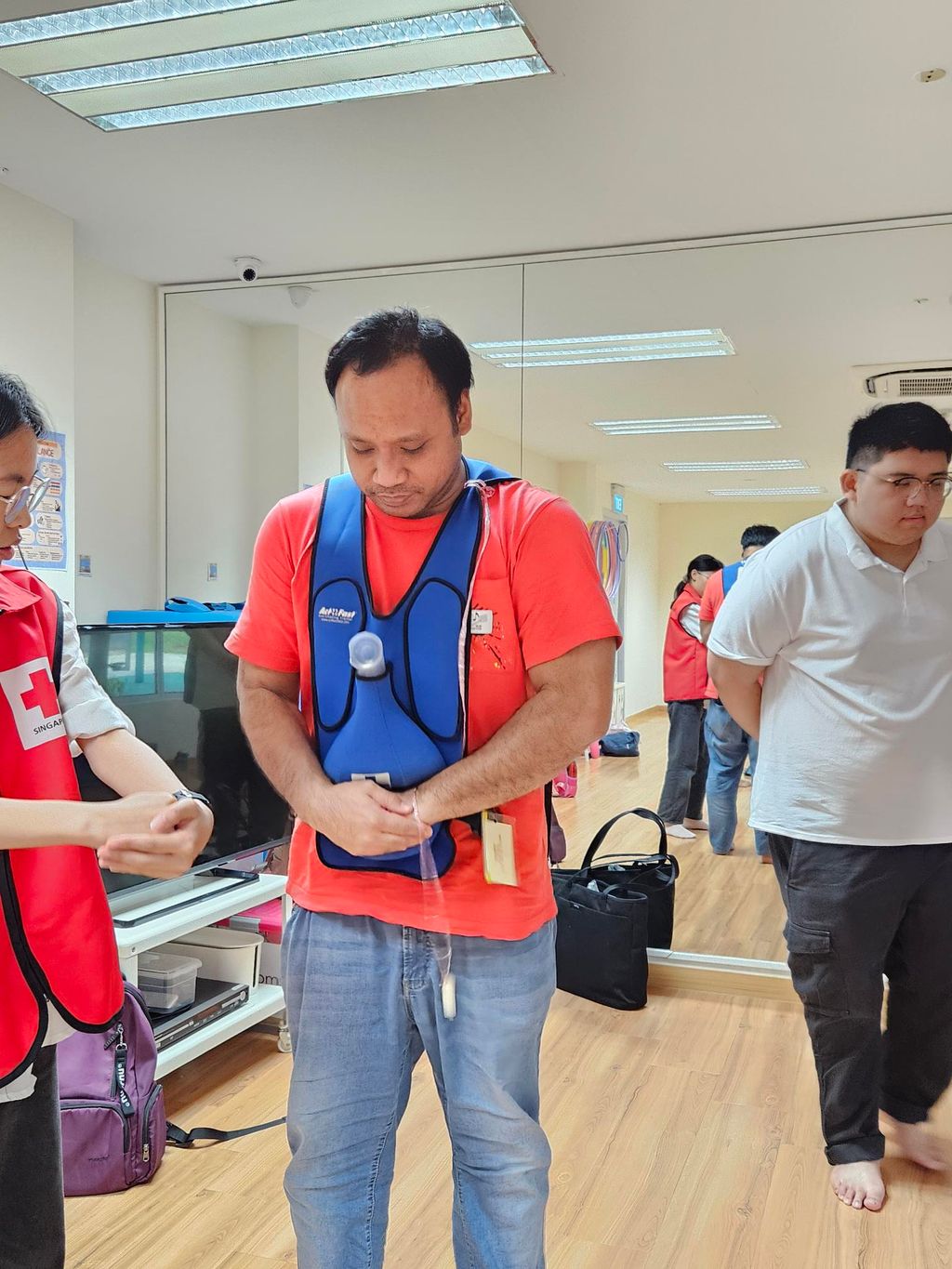 Red Cross Junior (RCJ) Programme: CPR + AED Awareness Workshop on 9 July 2024 — photo 1