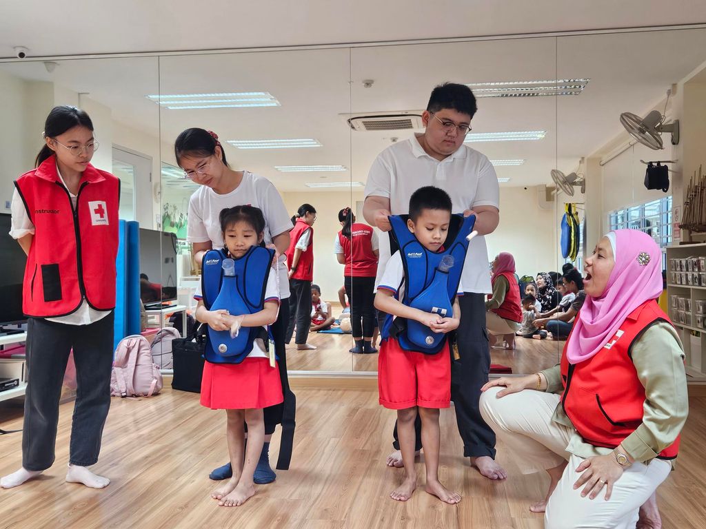 Red Cross Junior (RCJ) Programme: CPR + AED Awareness Workshop on 9 July 2024 — photo 2