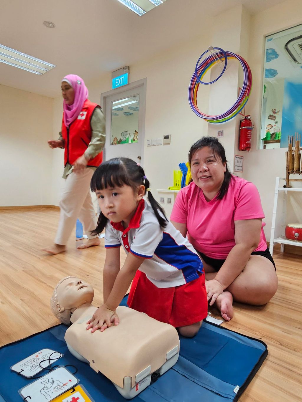 Red Cross Junior (RCJ) Programme: CPR + AED Awareness Workshop on 9 July 2024 — photo 1