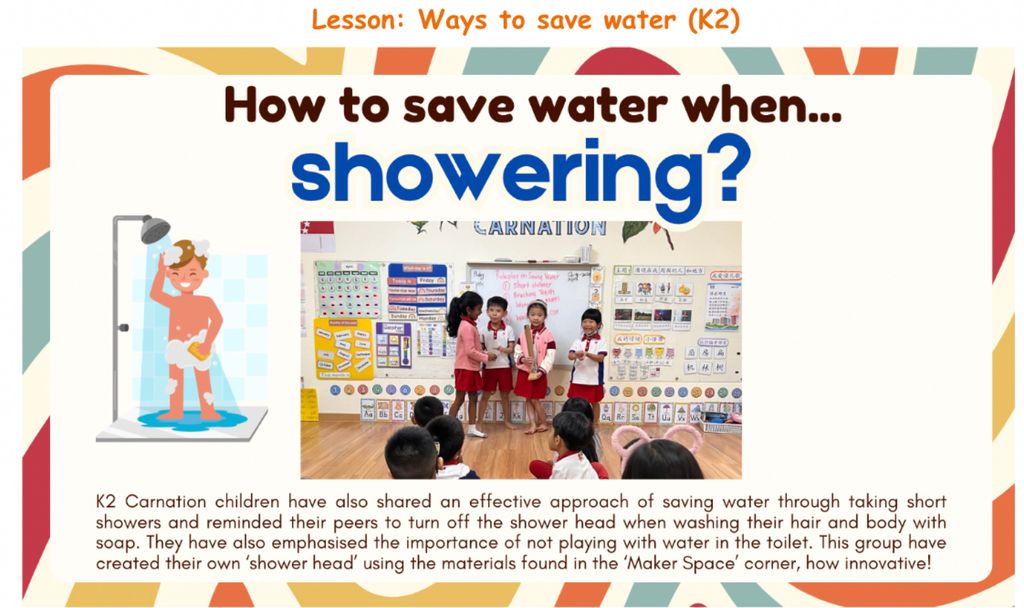 Lesson on Different ways to save water — photo 5