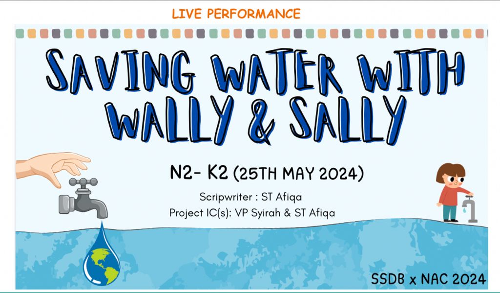 Live Performance : Saving Water with Water Wally and Water Sally🎞️🎬🎭💧💦🫧