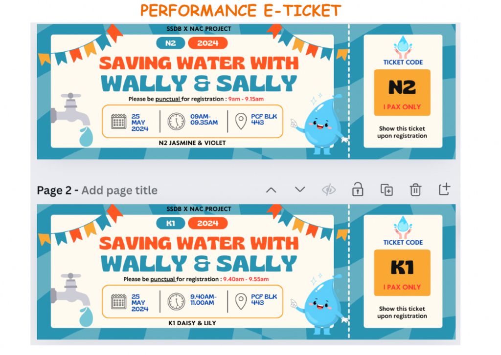Live Performance : Saving Water with Water Wally and Water Sally🎞️🎬🎭💧💦🫧 — photo 5