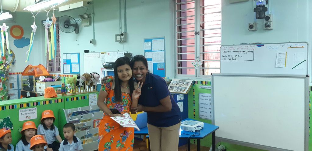 Bright Sparks Childcare celebrating "Cherishing Domestic Workers"