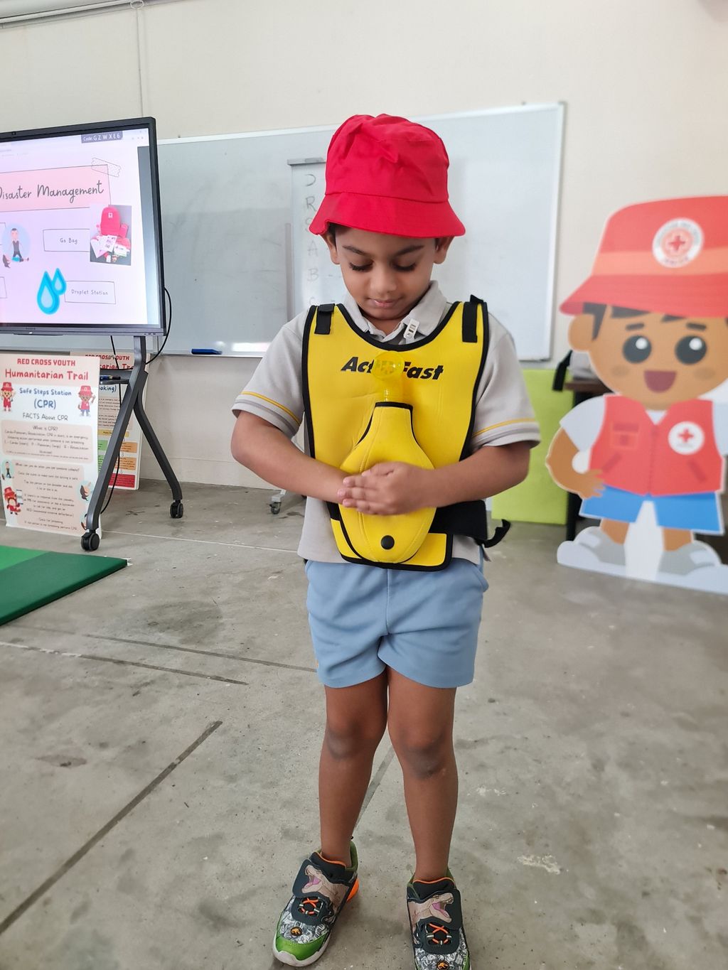 Star Learners @ Yishun's visit to the Red Cross Humanitatian Campsite