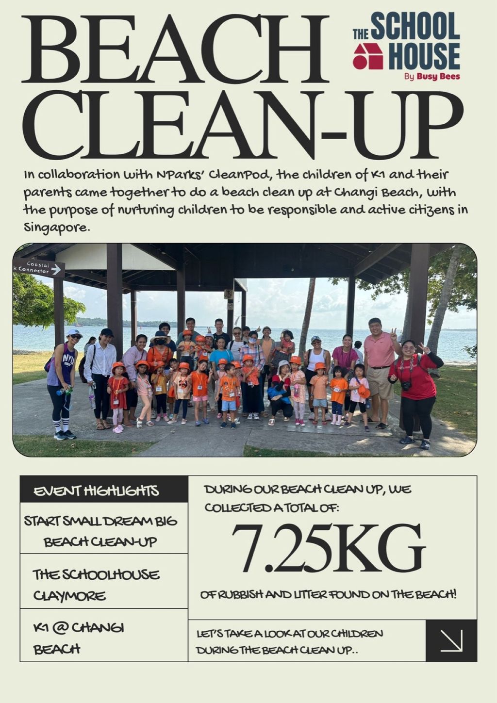 SSDB 2024: Caring for our Environment - Beach Clean Up and Farmer’s Market. The Schoolhouse @ Claymore
