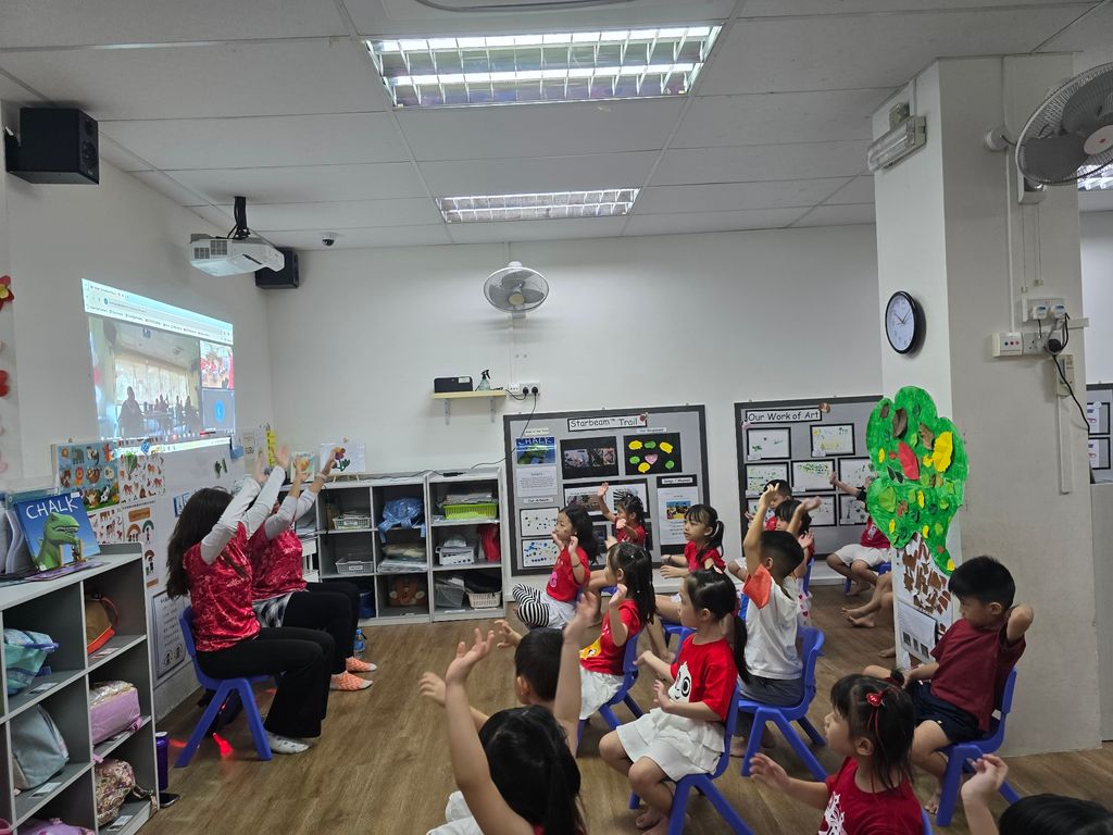 Celebrating National Day with the seniors by keeping healthy