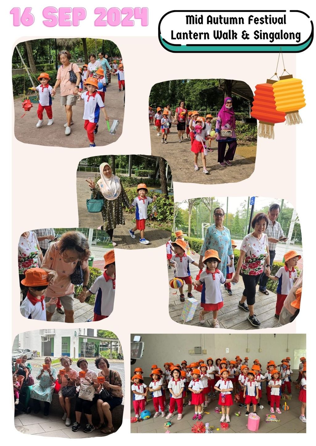 Mid Autumn Lantern Walk & Singalong with Seniors