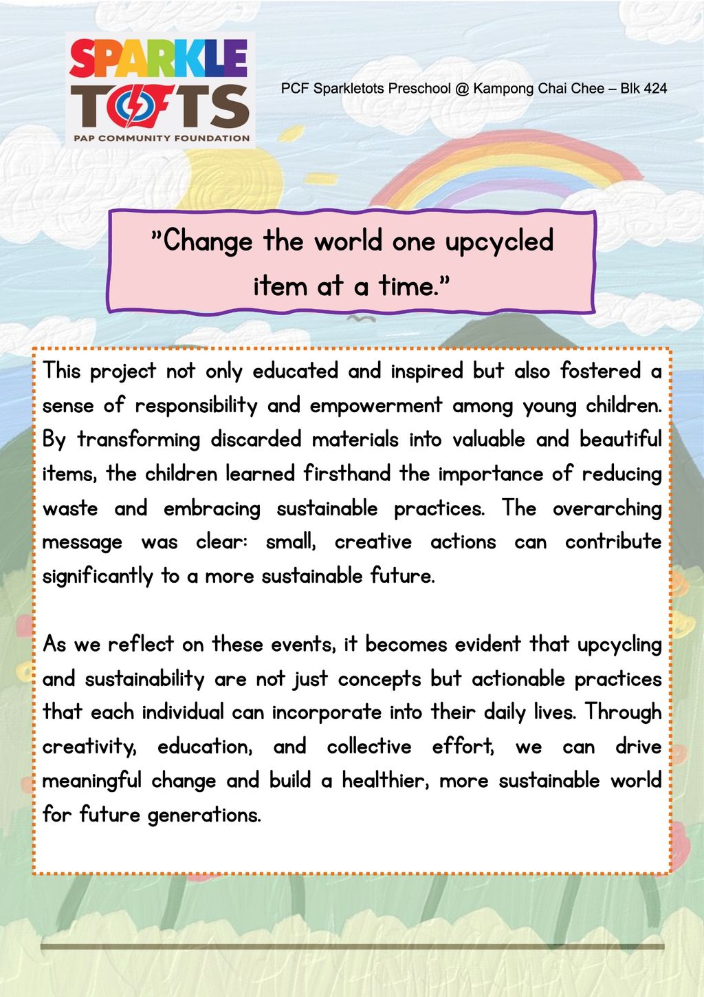 Greener Tomorrow: The Upcycled Creations — photo 5