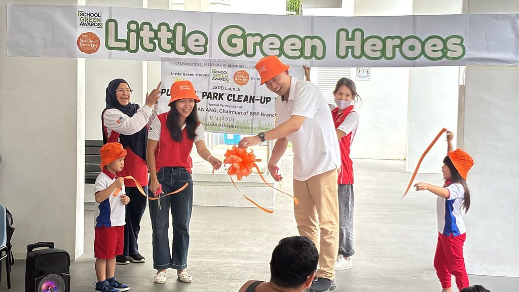 PCF SP @ Bedok- Reservior Punggol Blk 470C: SSDB LAUNCH-Clean-Up Drive 2025