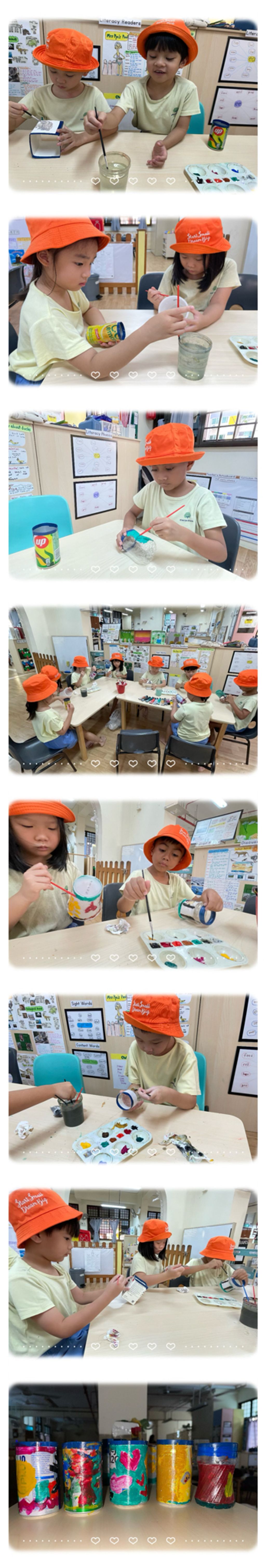 From Waste to Wow - Painted Pen Holders from Recycled Cans
