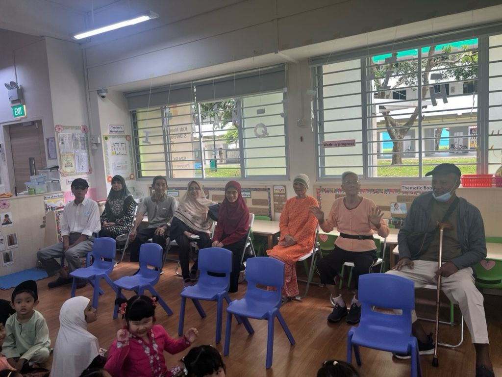 Hari Raya Celebration with the elders