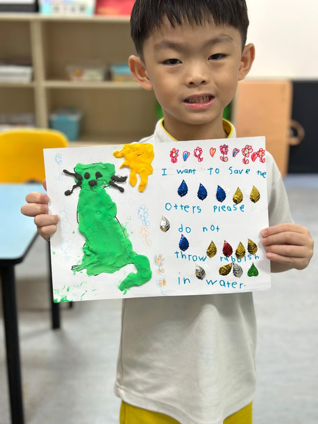 SSDB《我为水獭送关爱》美术创作活动 — photo 4